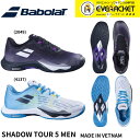 【新製品予約】【LINE追加で5%OFFクーポン配布中】バボラ BABOLAT バドミントンシューズ SHADOW TOUR 5 M 3A0F25B356 バドミントン