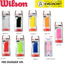 ںûв١ۥ륽 Wilson WRZ4001 Хɥߥȥ եȥƥ˥ PRO OVERGRIP 1PK å