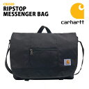 カーハート メッセンジャーバッグ carhartt SLING BAG CB0509 B0000509 リップストップ RIPSTOP MESSENGER BAG メンズ レディース BLACK ブラック アウトドア キャンプ レジャー ショルダー バッグ 耐久性 撥水 旅行 楽天 通販
