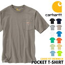 カーハート Tシャツ メンズ 【G.W.限定 P3倍!】 Tシャツ カーハート carhartt ポケット付き 半袖 k87 メンズ レディース workwear pocket SS Tee 定番 ブラック ホワイト ネイビー グリーン ピンク グレー キャンプ トップス 送料無料 楽天 通販 メール便