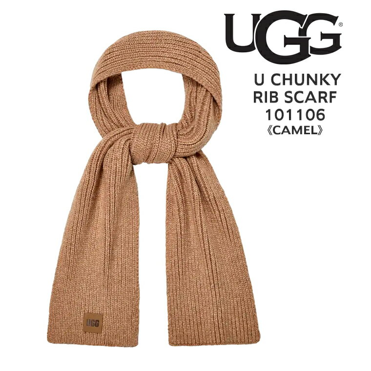 UGG アグ マフラー レディース リブニットマフラー 101106 厚手