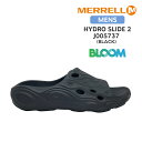 メレル MERRELL サンダル メンズ J005737 MENS HYDRO SLIDE 2 ハイドロ スライド 2 BLACK ブラック シャワーサンダル ...