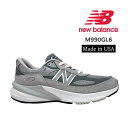 ニューバランス M990GL6 990 V6 スニーカー new balance メンズ Dワイズ made in USA GRAY GREY グレー 限定品 ...