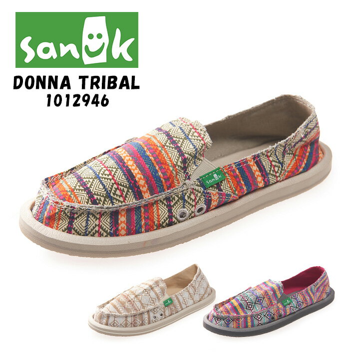 Xb| fB[X SANUK Tk[N DONNA TRIBAL hi gCo SIDEWALK SURFERS 1012946 V[Y XbvI  yV