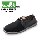 レースアップ メンズ SANUK サヌーク M PARRA SELECT パーラセレクト SMF10768 ビーガンレザー シューズ 紐靴 ひも靴 おしゃれ 冬コーデ 楽天