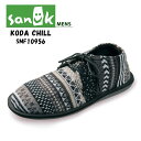 レースアップ メンズ SANUK サヌーク M KODA CHILL コダチル SMF10956 北欧ニット シューズ 紐靴 ひも靴 おしゃれ 冬コーデ 楽天