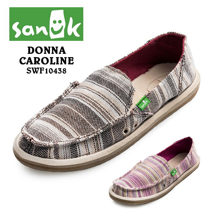 Xb| fB[X SANUK Tk[N DONNA CAROLINE hiLC SIDEWALK SURFERS SWF10438 V[Y XbvI  H ~ yV 