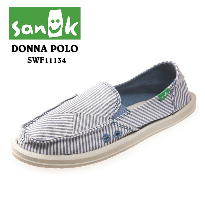 Xb| fB[X SANUK Tk[N DONNA POLO hi| SIDEWALK SURFERS SWF11134 V[Y XbvI  H ~ yV 