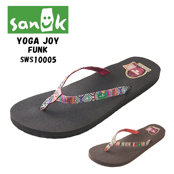 サンダル レディース SANUK サヌーク YOGA JOY FUNK ヨガ ジョイ ファンク SWS10005 トングサンダル Fit Flop おしゃれ 楽天