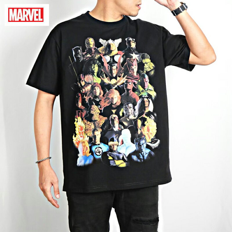 楽天EVERSOUL PLUS 公式 メンズ通販正規品【クロネコゆうパケット便で送料無料】 マーベル Tシャツ MARVEL スパイダーマン tシャツ メンズ 半袖 ヴェノム アメコミ アベンジャーズ ハルク ドクターストレンジ アイアンマン キャプテンアメリカ ソー キャラクター グッズ ダンス ブラック ペアルック プレゼント