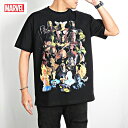  マーベル Tシャツ MARVEL スパイダーマン tシャツ メンズ 半袖 ヴェノム アメコミ アベンジャーズ ハルク ドクターストレンジ アイアンマン キャプテンアメリカ ソー キャラクター グッズ ダンス ブラック ペアルック 誕生日プレゼント