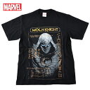 楽天EVERSOUL PLUS 公式 メンズ通販【クロネコゆうパケット便で送料無料!!】 MARVEL マーベル Tシャツ ムーンナイト スパイダーマン tシャツ メンズ MOONNIGHT 半袖 映画T アメコミ アベンジャーズ ドクターストレンジ キャプテンアメリカ キャラクター グッズ ダンス ブラック ペアルック 誕生日プレゼント