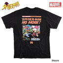 【クロネコゆうパケット便で送料無料 】SPIDERMAN マーベル Tシャツ スパイダーマン メンズ MARVEL レディース 半袖 プリント アベンジャーズ アメコミ tシャツ アイアンマン VENOM ハルク ソー コミック キャラクターグッズ ダンス 黒 ブラック 誕生日プレゼント ギフト