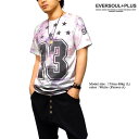 【1000円ポッキリ メール便送料無料 最終価格 在庫限り】総柄 Tシャツ メンズ 花柄 レディース ヘビ柄 ROCK ビッグナンバー プリント フ ビッグナン...
