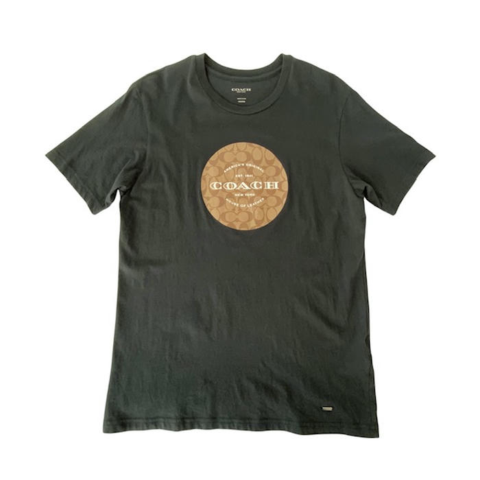 コーチ COACH 国内正規品 ロゴプリント Tシャツ カットソー クルーネック COACH - コーチ COACH 国内正規品 ロゴプリント Tシャツ カットソー