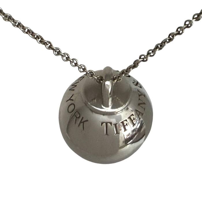 Rakuten - 【中古】TIFFANY＆Co. ティファニー ハードウェア ボールネックレス Ag925 14.9g