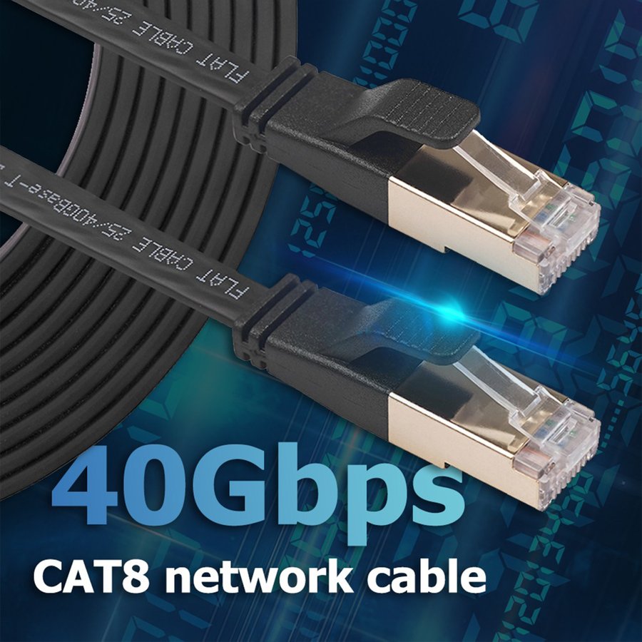 ��10m�� Ķ��® CAT8 �ե�å� LAN�����֥� 26AWG 40Gbps 2000MHz ���ƥ��꡼8 ���󥿡��ͥå� �ĥ��ޤ��ɻ� PS5 Xbox�����б�