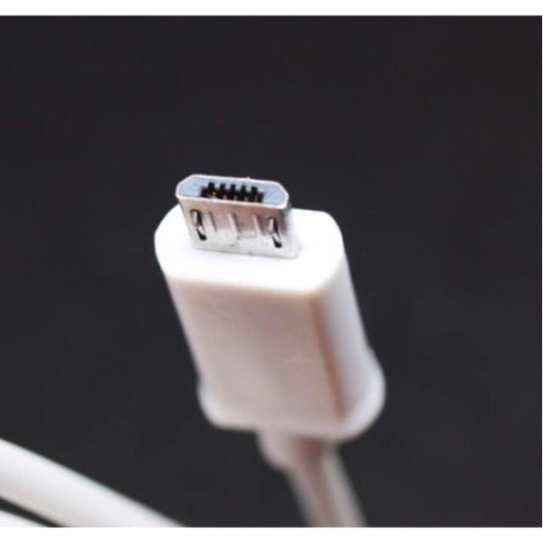 【ホワイト】 Micro USBケーブル Android スマートフォン スマホ用 usb 充電ケーブ...
