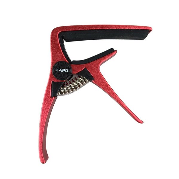 樂天商城 - 【AROMA AC-20】 レッド 高品質 新品 ウクレレ ギター カポ エレキ アコギ