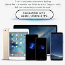 ヘッドセットマイク 音量調整対応 マイク付き イヤホン 高品質 iPhone 6 5 4 対応 115cm 3.5mm ジャック 全国送料無料 【ホワイト】マイ...
