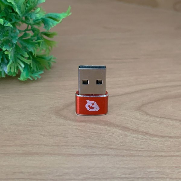 USB Type C ケーブル → USB端子 （Type-A） に変換する アダプター x1 【レ ...