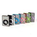 No.4【グリーン】新品 MP3 プレイヤー 音楽 SDカード式 充電ケーブル付き(2)