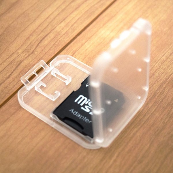 Micro SD Adapter マイクロ SD アダプター 5セット 収納付
