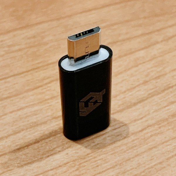 USB Type C ケーブル → マイクロ USB に変換する アダプター1個【カラー2種類から選択可能】