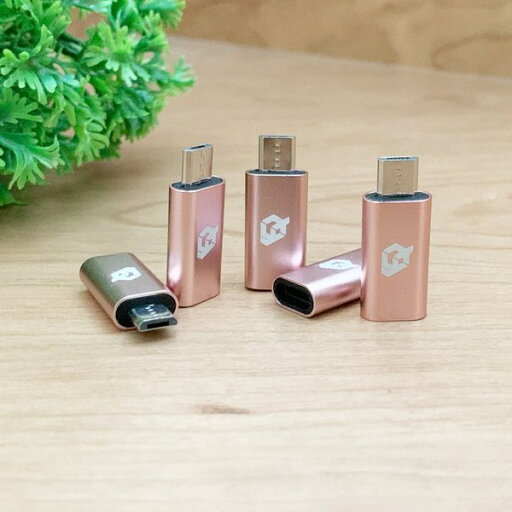 iPhone用 ライトニング ケーブル→ マイクロUSB 端子 に 変換アダプター x5個 【ピンク】あったら便利 iPhoneの ライトニングケーブルを Micro USB端子 などに接続する 為の アダプター iPhone用 ライトニング ケーブル→ マイクロUSB 端子 に 変換アダプター x5個 【ピンク】あったら便利 iPhoneの ライトニングケーブルを Micro USB端子 などに接続する 為の アダプター