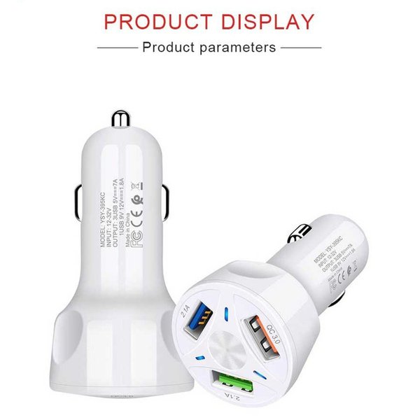 【12V〜32V車】軽車〜大型車まで Quick Charge 3.0 USB シガーソケット【ホワイト】【ブラック】カラー変更可能 32Vの大型車にも対応※12V車や24V車にも、勿論対応!