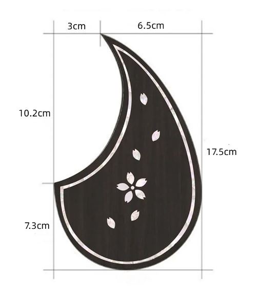 樂天商城 - ピックガード　【夜桜】