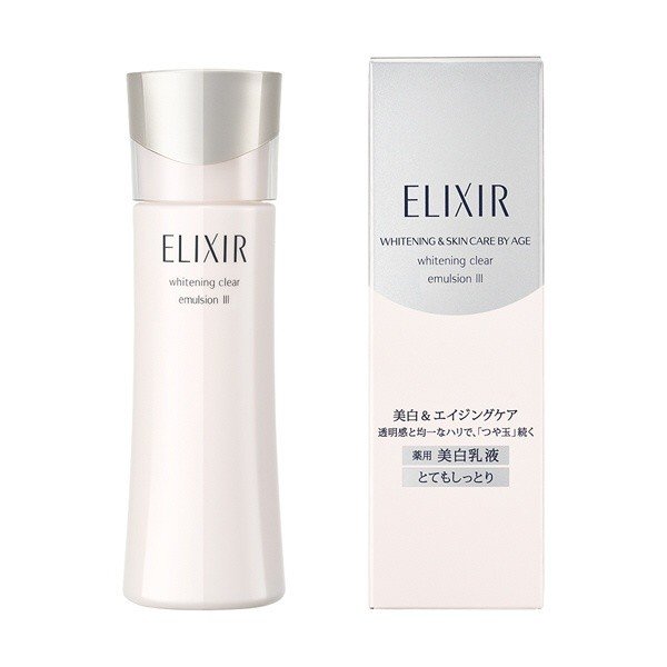 資生堂　エリクシール　ホワイトクリアエマルジョンTIII とてもしっとり 130ml（乳液）　旧デザイン
