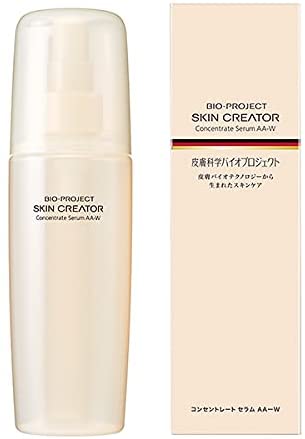 マラソン大会限定価格　化粧品サンプル着き　スキンクリエーター コンセントレート セラム AA－W 180mL