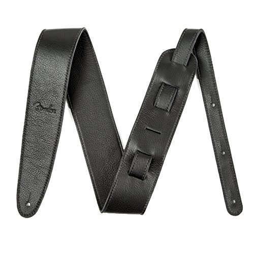 Fender ストラップ Artisan Crafted Leather Strap 2.5 Black