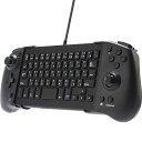 CYBER ・ キーボード付きダブルスタイルコントローラー ( SWITCH / SWITCH 有機EL 用) ブラック - Switch