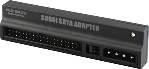 システムトークス スゴイアダプタ SATA-IDE変換アダプター 信号・電源変換一体型 マスタースレーブCS切替対応 SATA-TR150VH