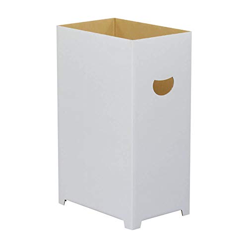 ダンボる ダンボール ゴミ箱 15個セット 45リットル袋対応 白 無地 段ボール箱 DG04-0015