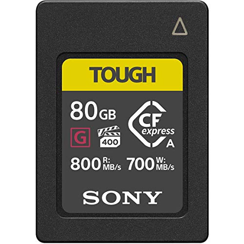 【動画・連写に】ソニー CFexpress Type Aメモリーカード CEA-G80T TOUGH 80GB(ILCE-1/FX6/FX3/I