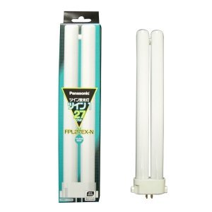お得なケース販売(10個セット)です。・2本ブリッジタイプのツイン蛍光灯(コンパクト形蛍光灯)です。説明 ●メーカー:パナソニック ●型番:FPL27EX-N_set ●商品名:コンパクト形蛍光灯 ●種別:27形 ●光色:ナチュラル色(3波長形昼白色) ●寸法(mm):ガラス管径20×長さ245 ●質量(g):106 ●口金:GY10q-4 ●定格ランプ電力(W):27 ●ランプ電流(A):0.61 ●全光束(lm):1855 ●色温度(K):5000 ●平均演色評価数:Ra84 ●定格寿命(h):7500 ●適合点灯管:FG-1E(L)・FG-1P(L) ●適合電子点灯管:FE1E