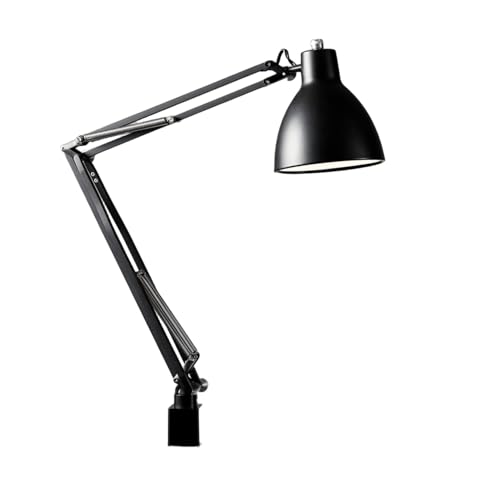 Orchid Lamps - 山田照明 Zライト LEDデスクライト E26LED電球 電球色 ブラック Z-00N B セード幅φ152mm・セード高162mm・アーム長3