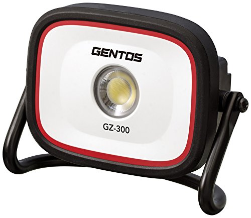 GENTOS(ジェントス) 投光器 LED ワークライト 充電式 AC電源兼用 【明るさ1200ルーメン/実用点灯2時間/耐塵/防滴】 ガンツ everydaydirect-10006896 エブリデイ・ダイレクト パッケージ画像