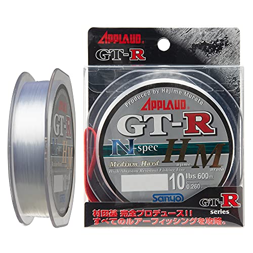 4号/16lb・ウォーターバイオレット 16lb ・・Style:4号/16lb・主な対応魚種:ブラックバス・主な釣法:バス・素材:ナイロン・号数:4号 / 全長:600m / 強度:16lb・タイプ:ミディアムハード説明 商品紹介 ■初期伸度をおさえて感度を上げ、適度な軟らかさとハリを持ち、最も扱いやすいラインを求めて設計されたのがこの「APPLAUD GT-R N-spec HM」だ。耐摩耗性は通常ナイロンの20倍の摩耗強度を発揮し、常に安定したキャストフィールと無類の強さを約束してくれるラインなのだ。 メーカーについて サンヨーナイロン株式会社は、釣り糸製造販売メーカー。フィッシングアドバイザー村田 基氏と共同考案したAPPLAUDシリーズなどを販売している。