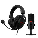 HyperXゲーム実況用スターターパック ? HyperX Cloud Coreゲーミングヘッドセット、DTS Headphone:X空間オーデ