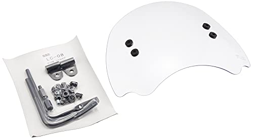 旭風防(AF ASAHI) ショートバイザー [ リトルカブ ] クリヤー LC-08 スクリーン