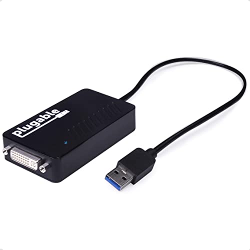 Plugable USBディスプレイアダプタ USB3.0 VGA/DVI/HDMI 変換アダプタ 1080p 対応 USBグラフィック変換 D