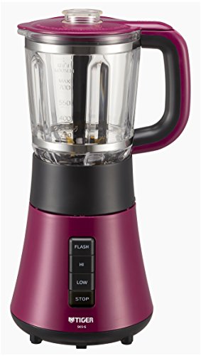 タイガー魔法瓶(TIGER) ミキサー スムージー ジューサー ミルつき 700ml ボルドー SKS-G700-V