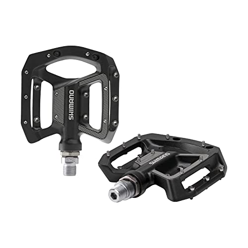シマノ(SHIMANO) ペダル(フラット) PD-GR500-L フラットペダル ブラック EPDGR500L