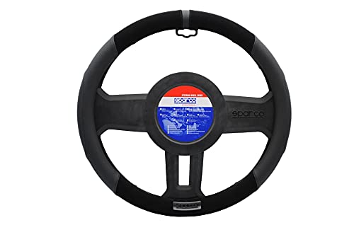 樂天商城 - SPARCO-CORSA スパルココルサ ステアリングカバー Sサイズ ブラック SPS103BKJ_S