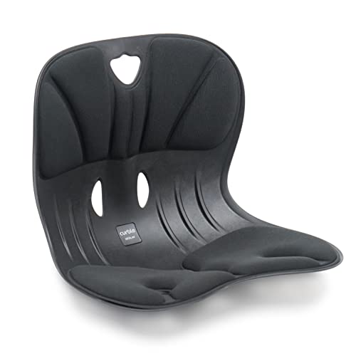 カーブルチェア ワイド 骨盤から姿勢をサポート 骨盤 サポート 姿勢 椅子 クッション 座椅子 オフィス 軽量 持ち運び簡単 椅子や床に置いて座