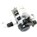 シマノ (SHIMANO) ディスクブレーキ (メカニカル) BR-R317-F フロント用 シルバー レジンパッド (G01S) 付き EBR